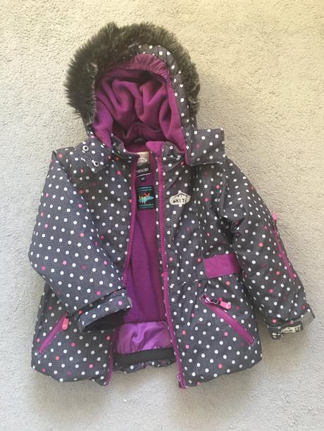 Zimná dievčenská bunda pidilidi, pidilidi,104
