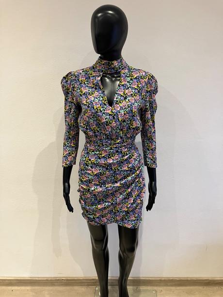 Dámske kvetované šaty bershka (s), bershka,s