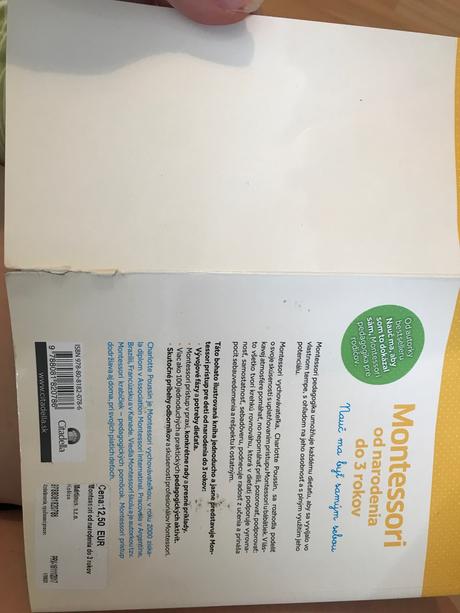 Montessori od narodenia do 3 rokov, 