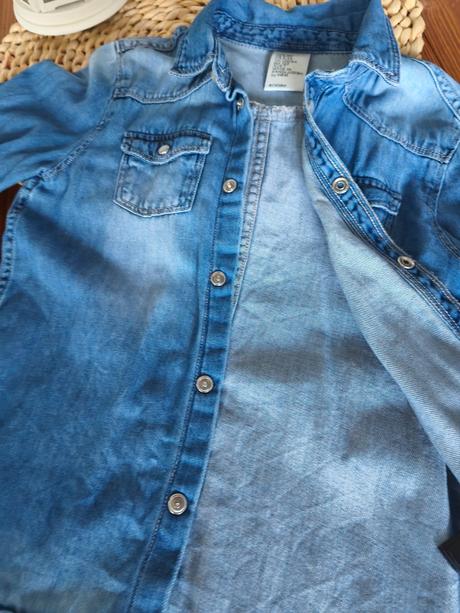 Riflová košeľa denim 122, denim,122
