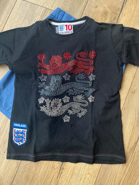 Sortky + tričko zdarma, h&m,134