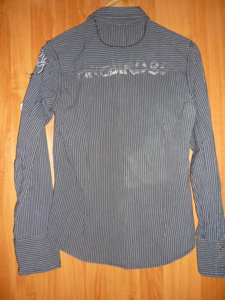 Košeľa s aplikáciou na rukáve, kenvelo,s