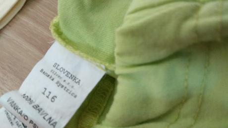 Predám detské pyzamko, slovenka,116