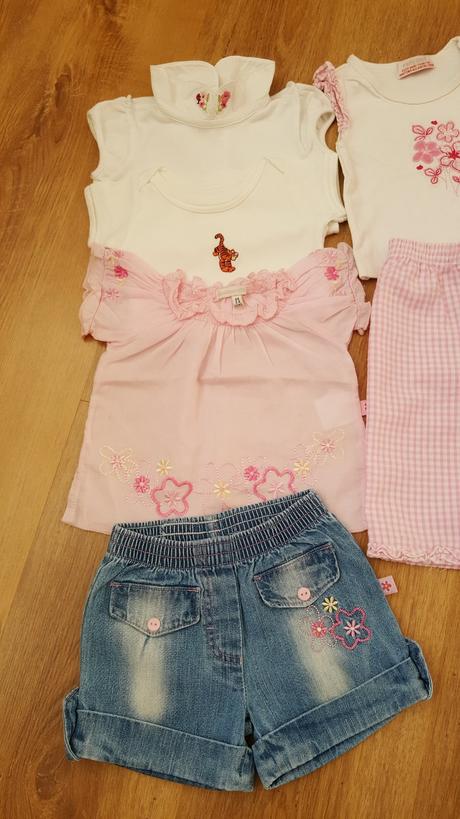 Balík oblečenia pre dievčatko, 68–80