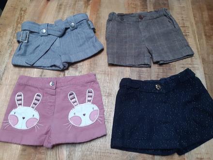 4x kratke nohavice, 92