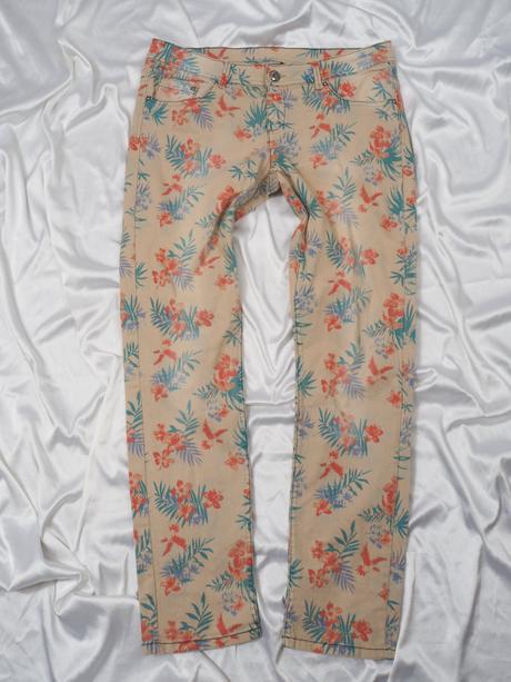 Kvetované nohavice janina, 42