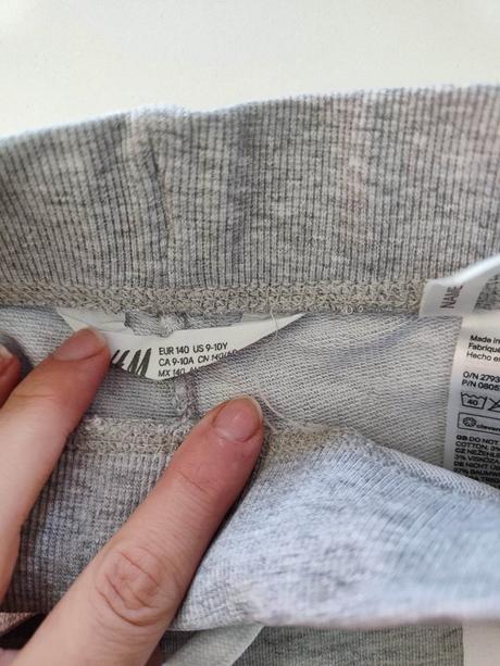 Šortky, h&m,140