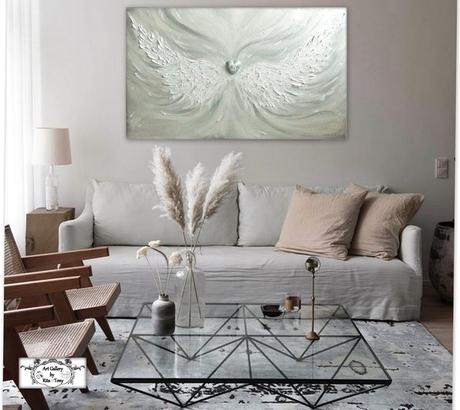 Strážny anjel 3d obraz na stenu,