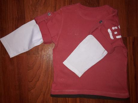 Tričko s vylomenými rukávmi, timberland,80