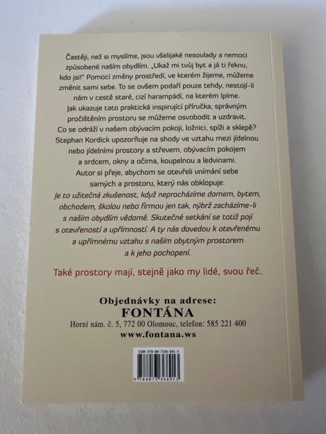 Kniha dotkněte se duše prostoru, 