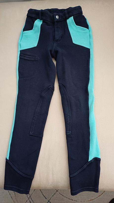 Jazdecké nohavice s tričkom, 140