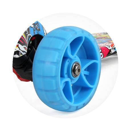 Croxer evo kolobežka - colorful graffiti,