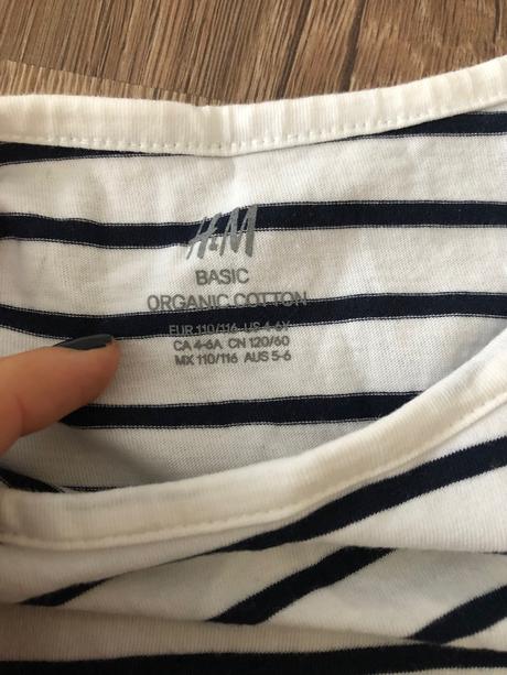 Pásikave šatky, h&m,116