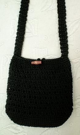 Háčkovaná macramé kabelka, 