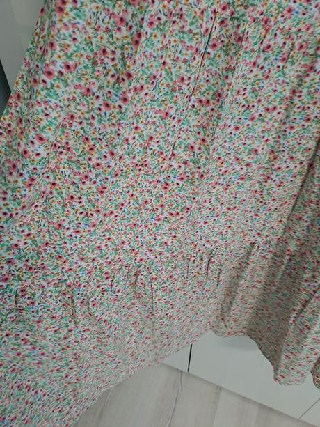 Kvetinkové šaty uni, l