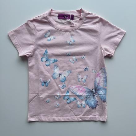 Dievčenské tričko papilio ružová, 116 - 146