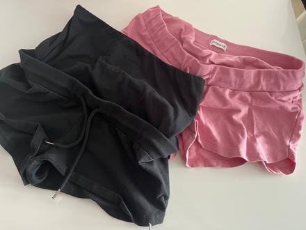 Tehotenské bavlnené kraťasy, l