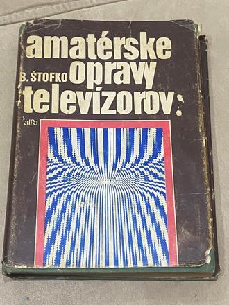 Kniha- amatérske opravy televízorov,