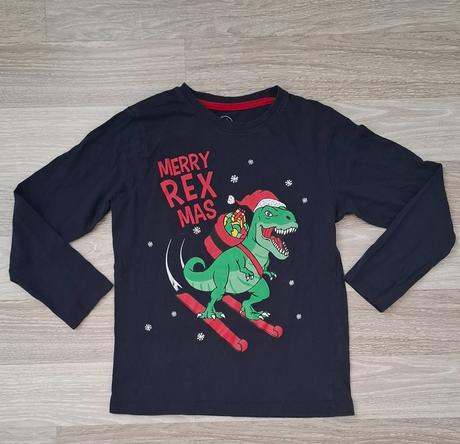 Vianočné tričko t-rex, 134
