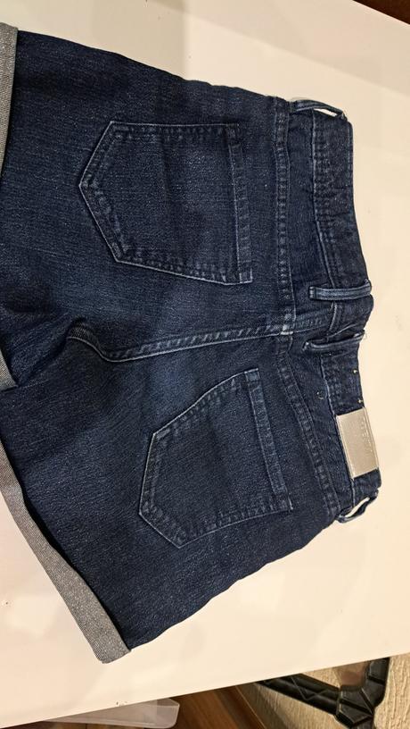 Rziflove šortky, denim,146