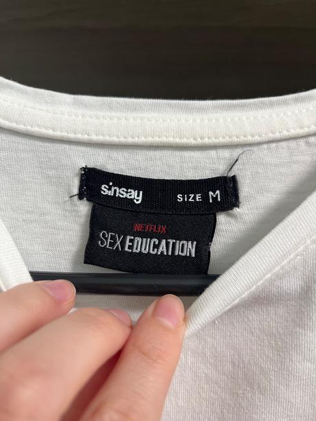 Oversize tričko sex education, sinsay,m