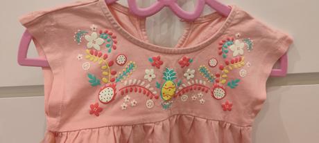 Letné bavlnené šaty, baby club,92