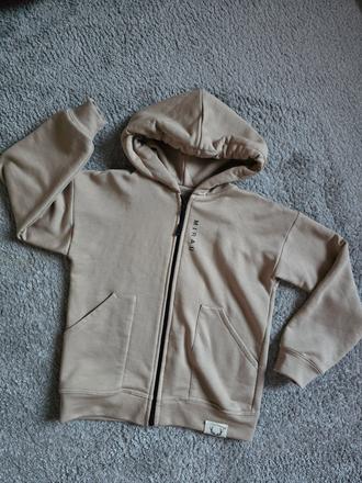 Mikina 2x vzatá, mirau,128