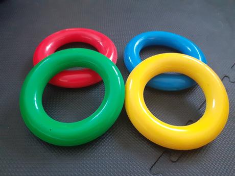 Nafukovacie kruhy ringo gymnic ledraplastic - sada, 