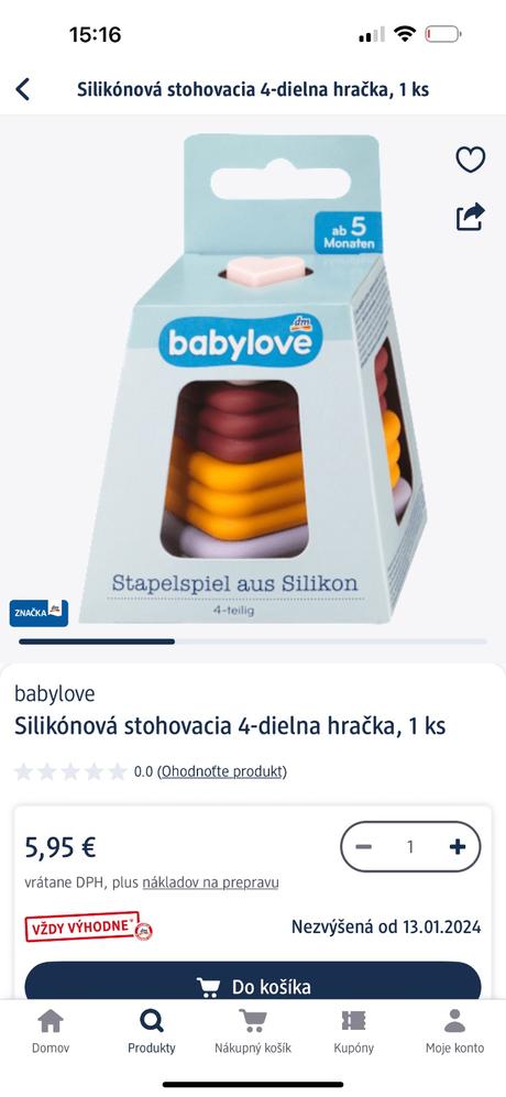 Silikónové hryzadlá, 