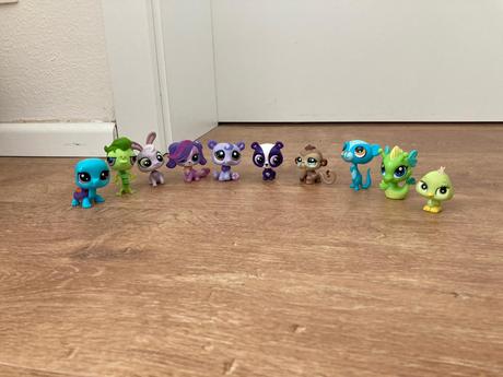 Littlest pet shop - zvieratká,domček,