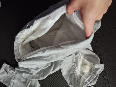 Mikina na nosenie zvieratka, xl