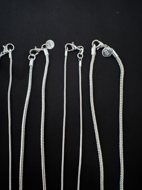 Strieborná retiazka lanko na krk 45-55cm/2-3mm,