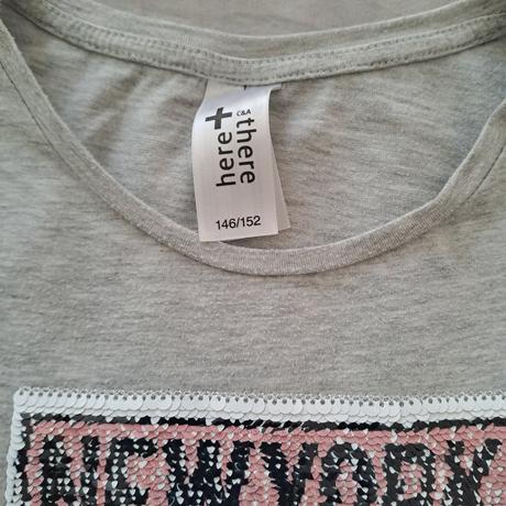 Pretáčacie tričko, c&a,146