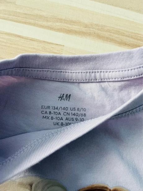 Veľ. 134/140 zn. h&m frozen tričko s annou a elzou, h&m,134