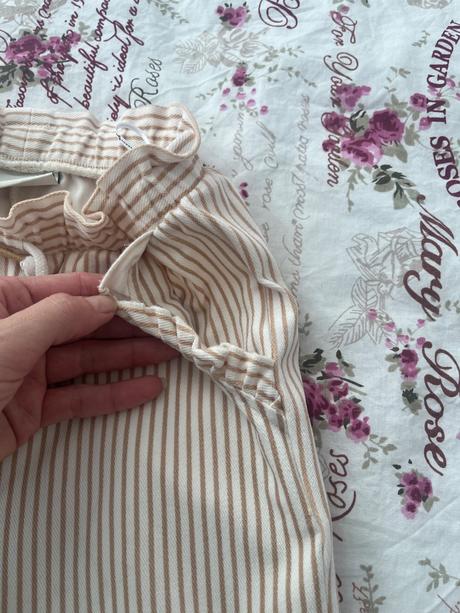 C&a pasikované nohavice 122, c&a,122