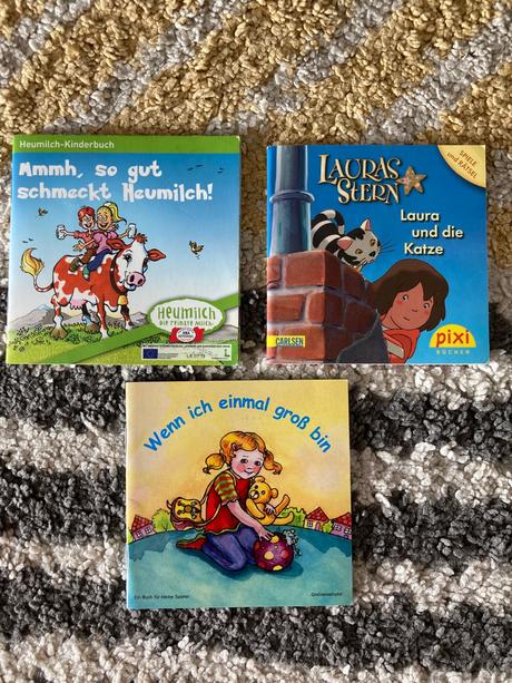 Mini knižky v nemčine 2ks, 