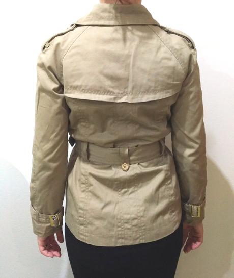 Pieskovohnedý dámsky kabátik mng s, mango,s