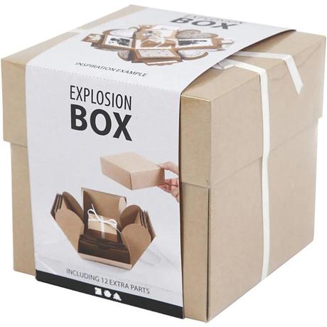 Explosion box - dokonči svoj navrstvený darček,