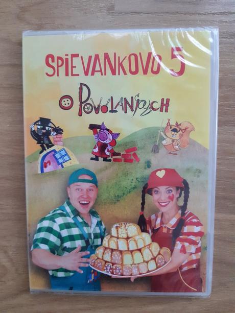 Dvd spievankovo 5 o povolaniach,