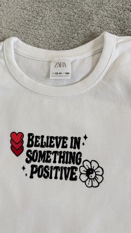Positive tričko, zara,152