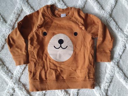 Mikina macko h&m 86, h&m,86