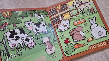 Kuzelne citanie zvieratka na farme, 