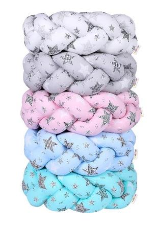 Mantinel pletený vrkoč starmix - sivý,