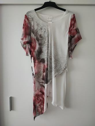 Asymetrická blúzka veľkosť l, l