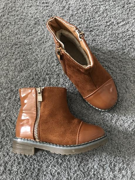 Prechodné hnedé čižmičky, 26