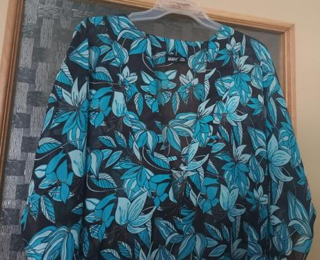 Šifónová plážová tunika, xxl