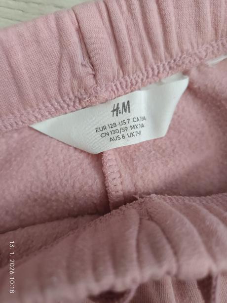 Tepláky, h&m,128