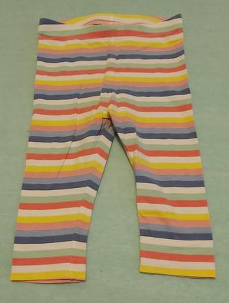 Legíny farebné pásiky h&m 68, h&m,68