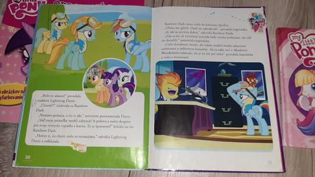 My little pony, sada knižiek a maľovánky,