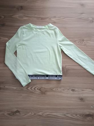 Tričko crop top hm 146-152, h&m,146
